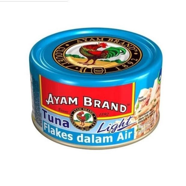 

READY AYAM BRAND TUNA FLAKES IN WATER 150G UK - TUNA SERPIHAN AIR BERSIH