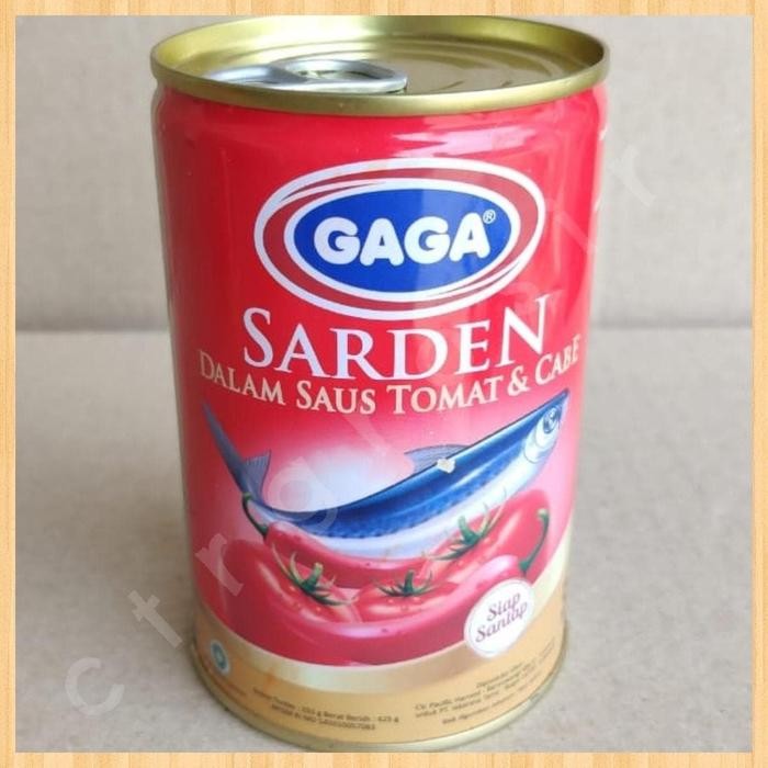 

READY GAGA SARDEN SAUS TOMAT & CABE KALENG 425 GR - SARDEN PEDAS MANTAP