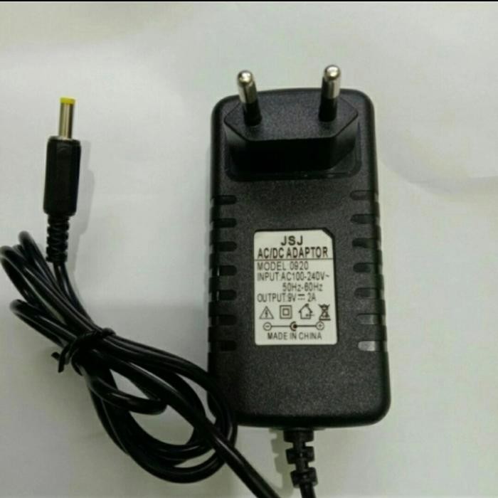 Siap Kirim Adaptor 9 Volt Charger Pengganti Untuk Speaker Portable Original