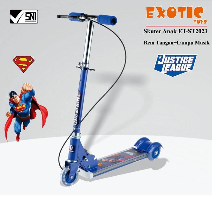 Skuter Scooter Anak Roda 3 / Otoped / Scooter 3 Roda / Scoter Skuter Karakter Exotic