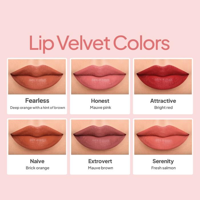 (Allthebest) Implora Lip Velvet + Lip Crayon Satin Paket Lipstik Ombre