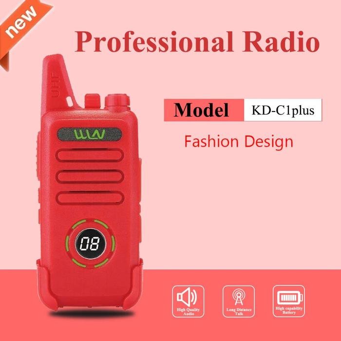 BODY WLN KD-C1 PLUS HT UHF GARANSI BARU MESIN HANDIE TALKIE WLAN KDC1