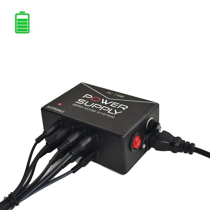 Power Supply AVT Pedals DC Tank 8 Channel Efek Gitar