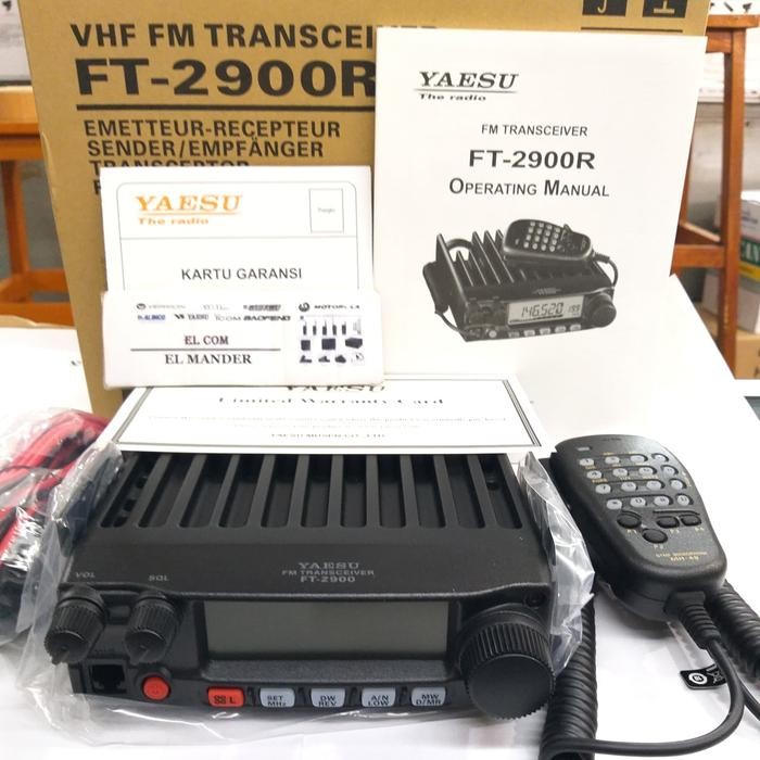 RADIO RIG YAESU FT-2980R VHF - RIG YAESU FT 2900 VHF ORIGINAL RESMI