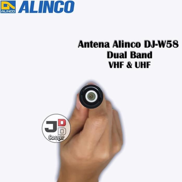 ANTENA HT ALINCO DJ-W58 DUAL BAND VHF & UHF ORI BARU DJW58 DJ W58