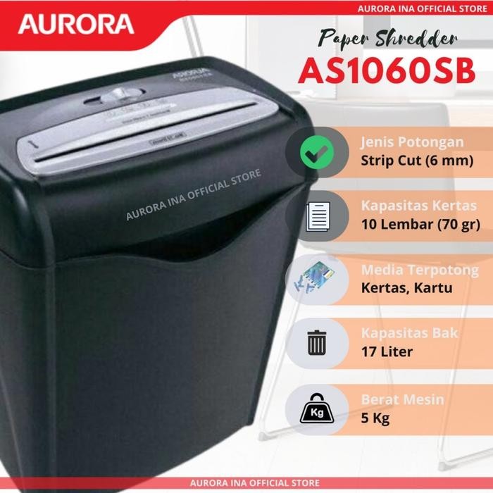AURORA AS 1060 SB PAPER SHREDDER