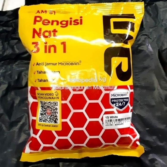 AM51 pengganti am50 Nat Keramik White - 1S