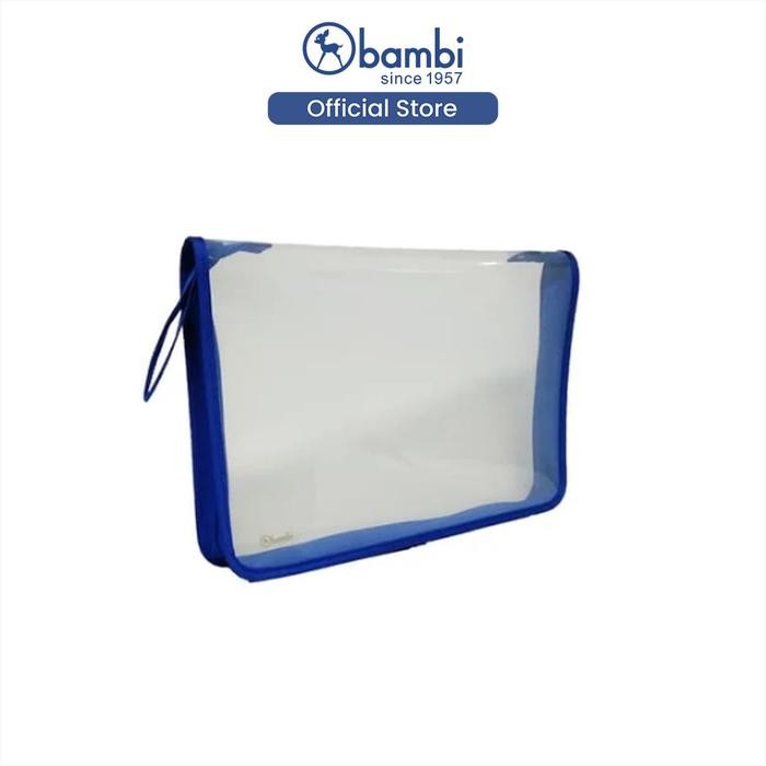 

Bambi Tas Dokumen Folio Tipe Tas Berkas / Tas Arsip Edisi Zipper Bag 5321 Original