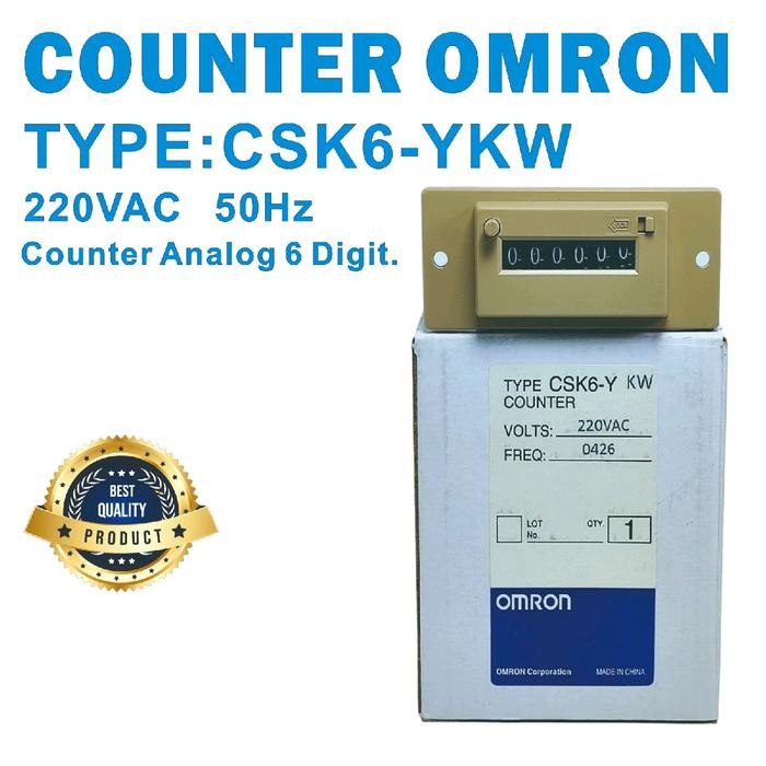 

COUNTER OMRON CSK6-YKW 220VAC