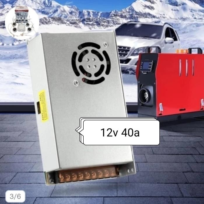 ADAPTOR 12V 30A POWER SUPPLY SWITCHING LED JARING 30 AMPERE 12 VOLT DC