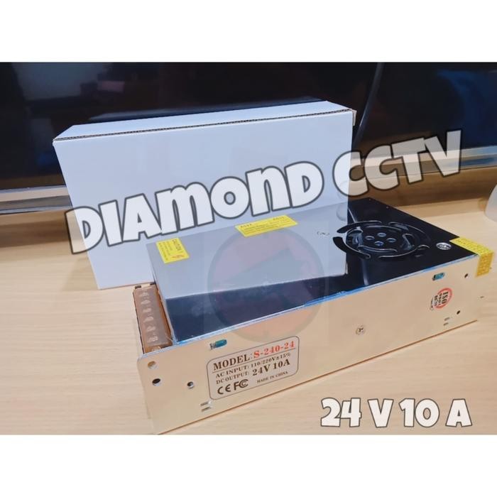 NEW POWER SUPPLY SWITCHING 24V 10A