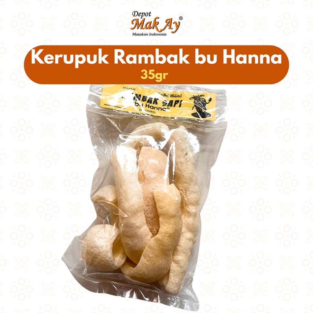 

Kerupuk Rambak bu Hana 35gr | Camilan | Jajanan | Surabaya | Snack | Makanan | Kuliner | Enak | Nyemil