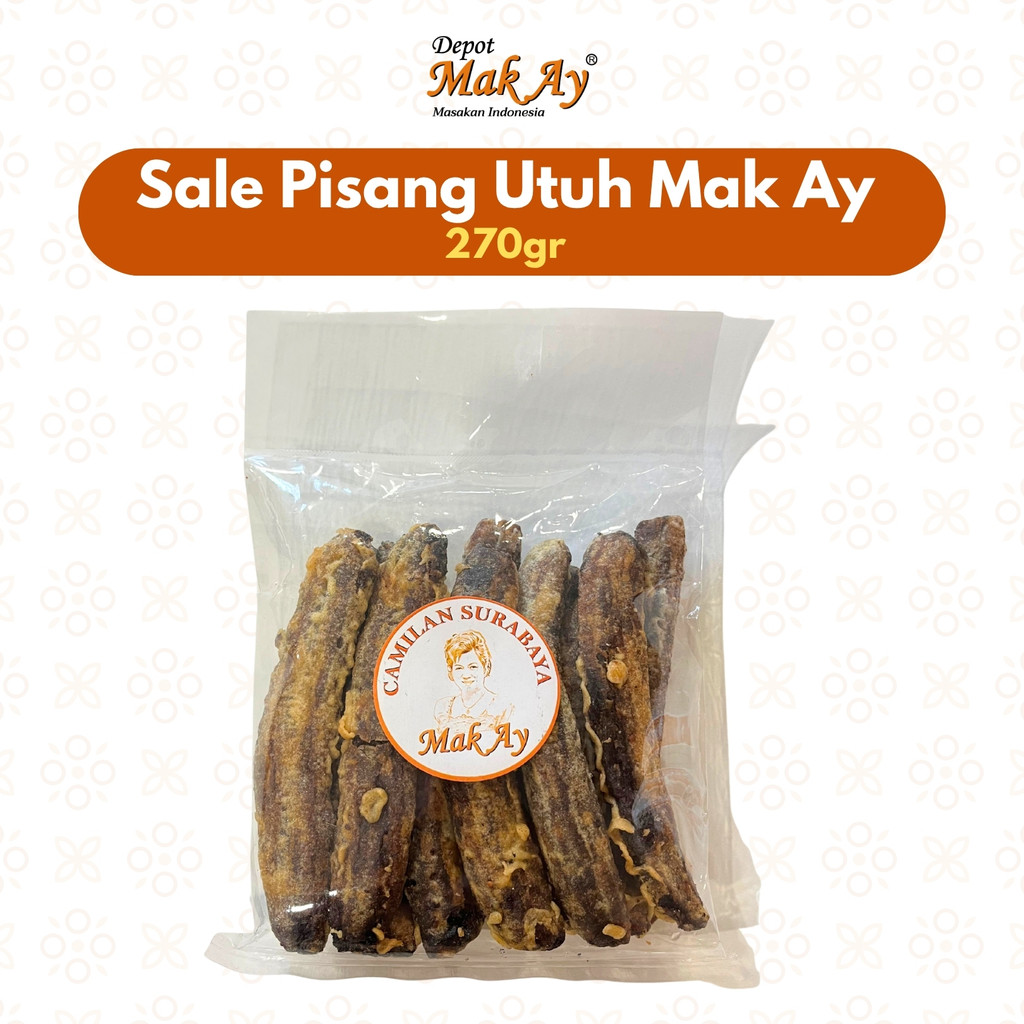 

Sale Pisang Utuh Mak Ay 270gr | Camilan | Jajanan | Surabaya | Snack | Makanan | Kuliner | Enak | Nyemil