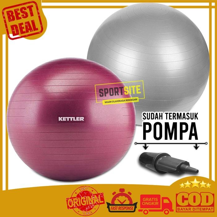 

Gym Ball Kettler Original Diameter 75cm GymBall Kettler Olahraga