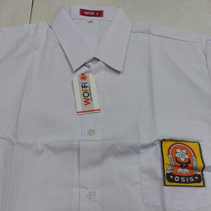 (Allthebest) Seragam SMP Woffi (atasan putih)