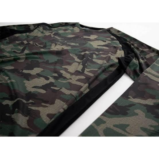 Jersey Mancing Daiwa Das-5218E Camouflage M L Xl Original Apparel