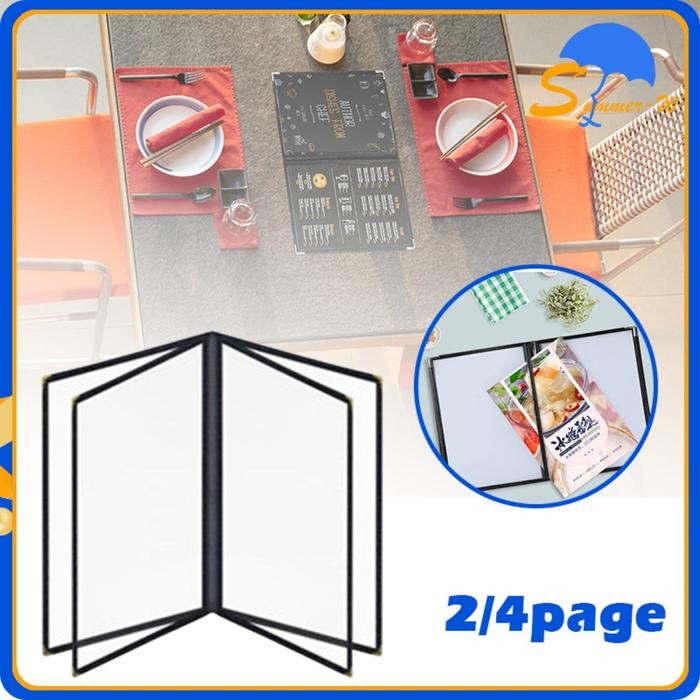 

Baru Cover Menu Restoran A4 Custom Waterproof Anti Sobek - Buku Menu Bisnis Catering Premium