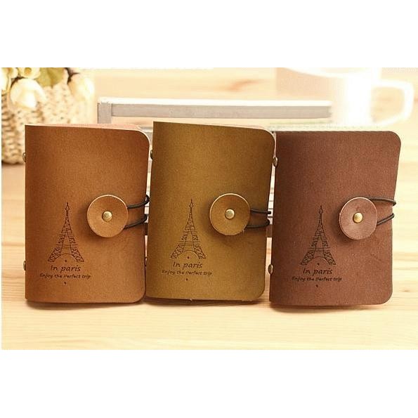 

Baru Dompet Kartu Motif Paris Menara Eiffel Stylish Card Holder Wanita