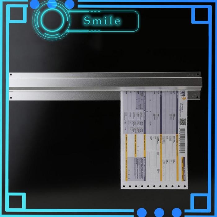 Baru Bill Tab Grabber 60x5.8cm Aluminium Wall Mounted Order Holder Tempat Nota