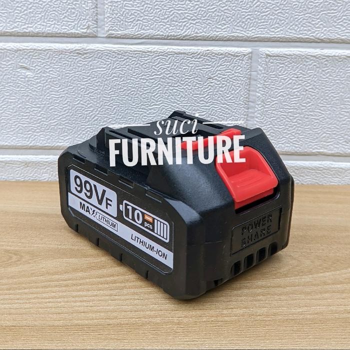 Baterai Impact Wrench 99V Apr Jumbo 1800Nm Baterai Mesin Bor Impact Apr 99Vf