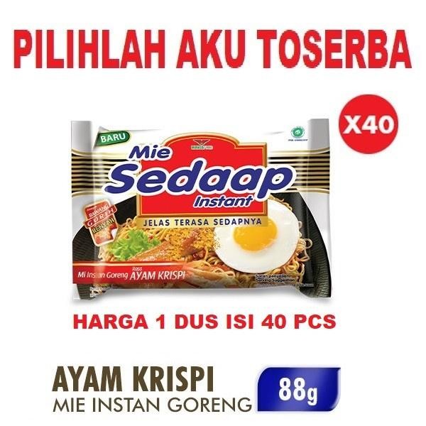 

Mie Instant MIE SEDAAP GORENG AYAM KRISPI - ( Harga 1 DUS )