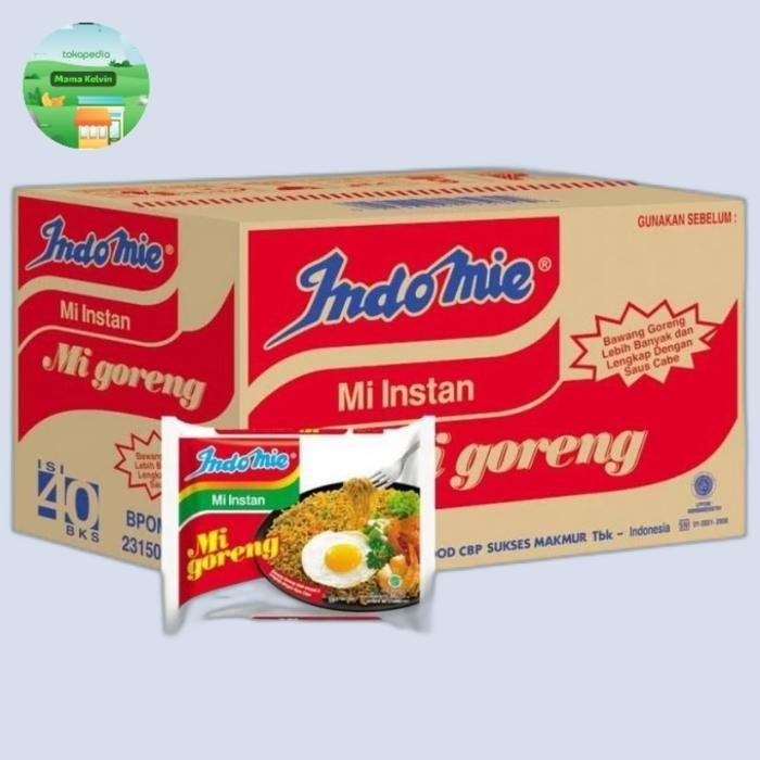 

Indomie Goreng 85g 1dus Isi 40pcs