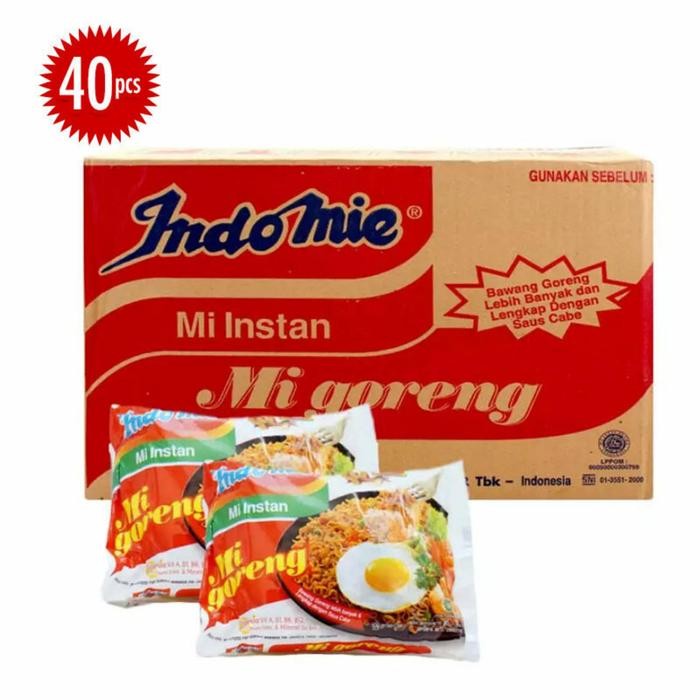

indomie goreng 1carton 40 pcs