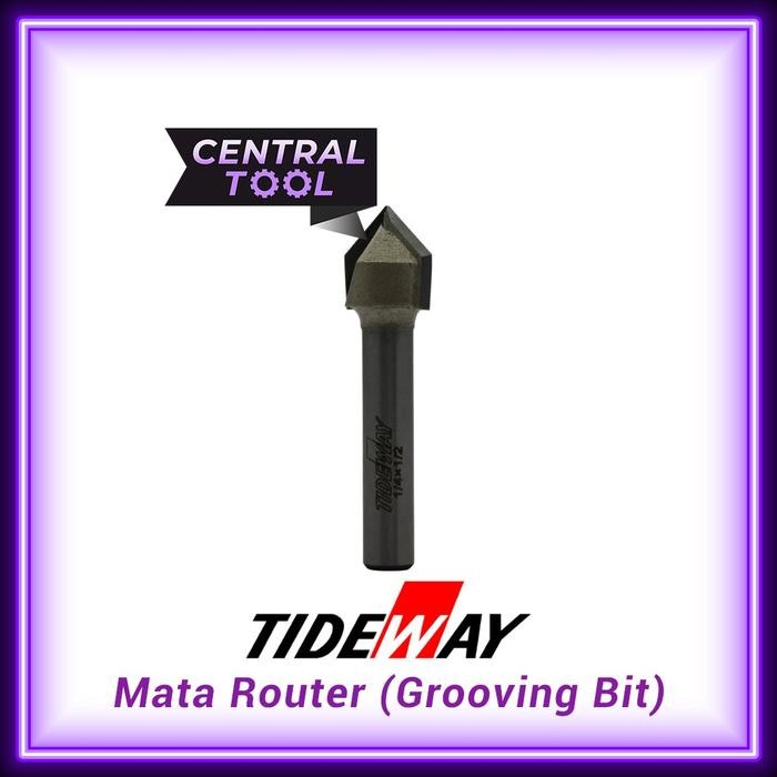 Mata Router Profil ACP Tideway Grooving Bit 12mm 16mm
