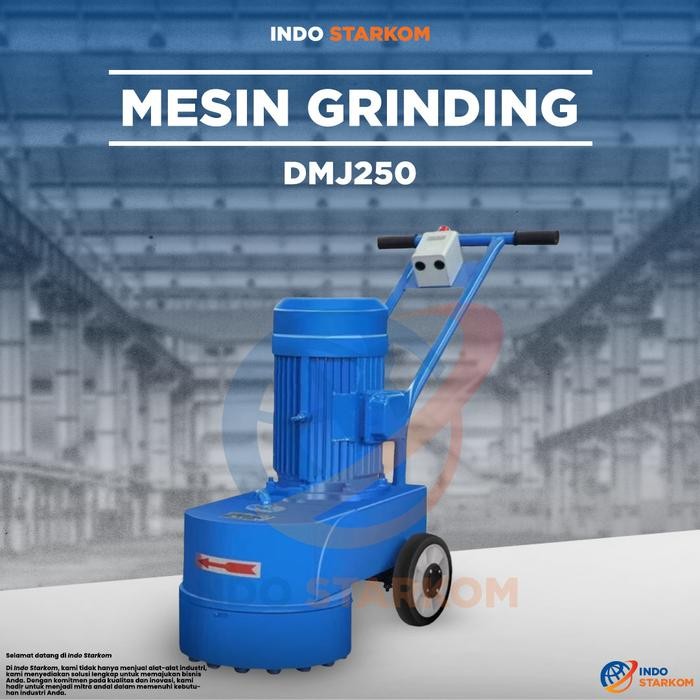 Mesin Grinding Lantai Semen Beton / Grinding Poles Lantai Beton DMJ250