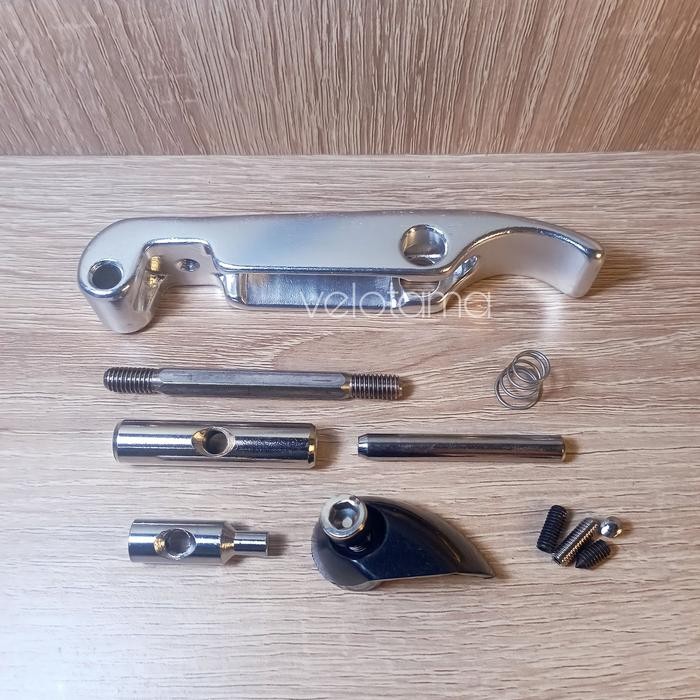 Pengunci frame sepeda lipat folding bike frame lock buckle kuncian frame sepeda lipat kunci frame