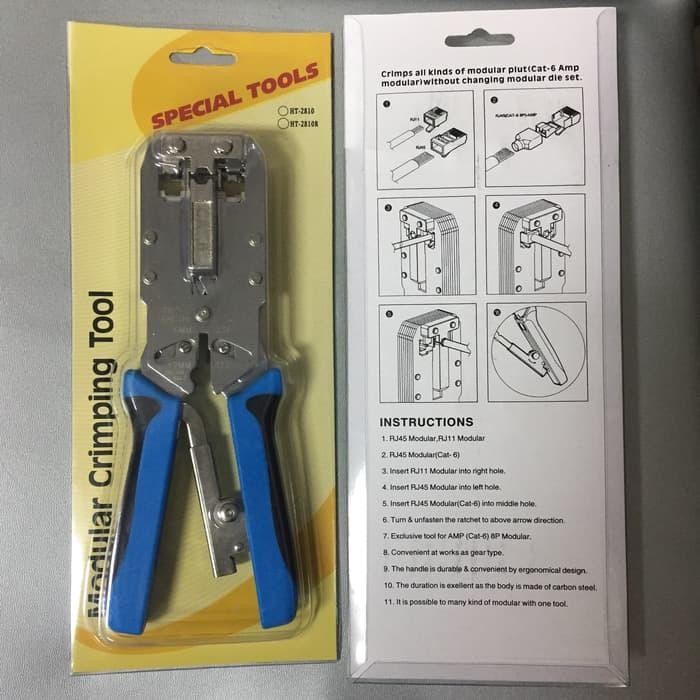 Grosir Modular Crimping Tool Talon Cat5 Cat6 Tang Krimping Cat 6 Tl-2810R