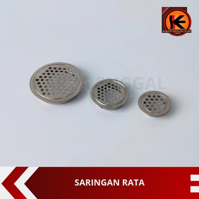 Lubang Hawa Rata/Saringan Udara Stainless/Ventilator/Lubang Angin