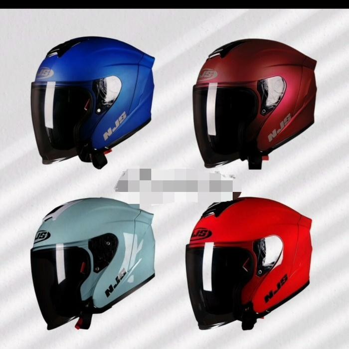 Helm Njs Kairoz Helm Half Face Asli Original Njs Kairoz