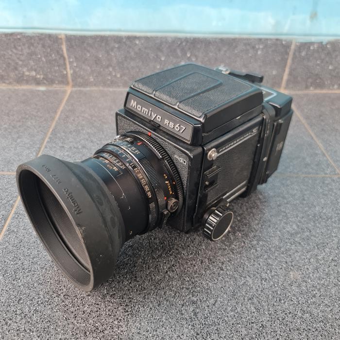 Kamera Mamiya RB67 Pro SD + Lensa Mamiya Sekor C 127mm F3.8