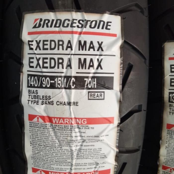 Ban Luar Battlax Exedra Max Ukuran 140/90-15