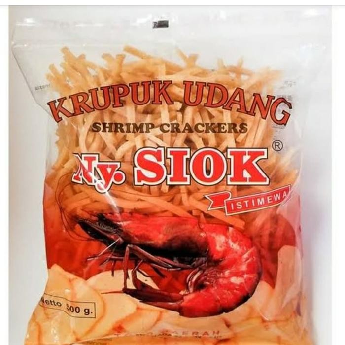 

Krupuk Udang Ny Siok Stick Stik 500 G Kerupuk Best Quality Asli 100% Original