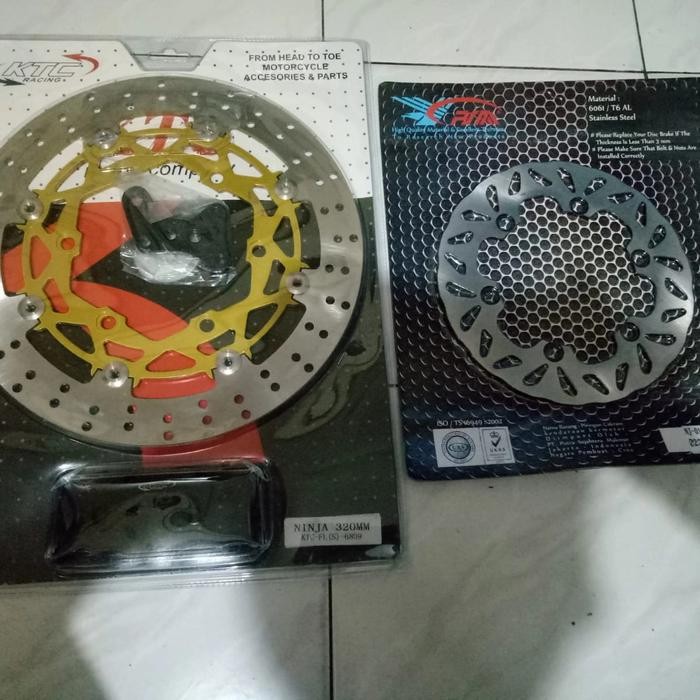 Paketan Disc Ktc Depan Ninja 150 Rr/Belakang Psm Ninja 150 Rr