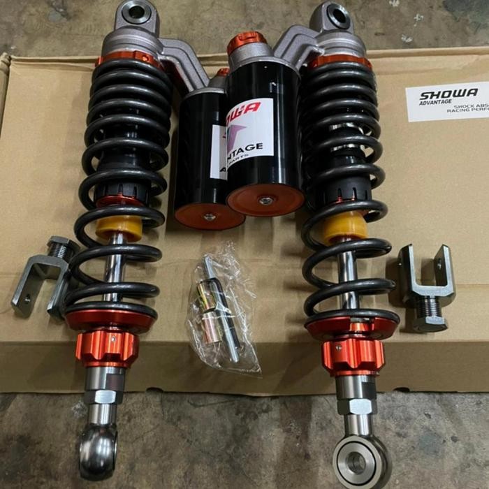 Shock Breaker Belakang Tabung Atas Merek Showa Uk 280Mm
