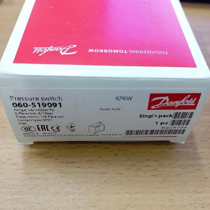 Spesial Pressure Switch Danfoss Kp6 W