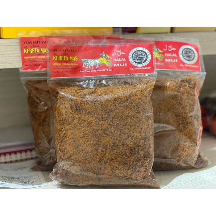 

Abon Sapi Kereta Mas 250 Gr Terlaris