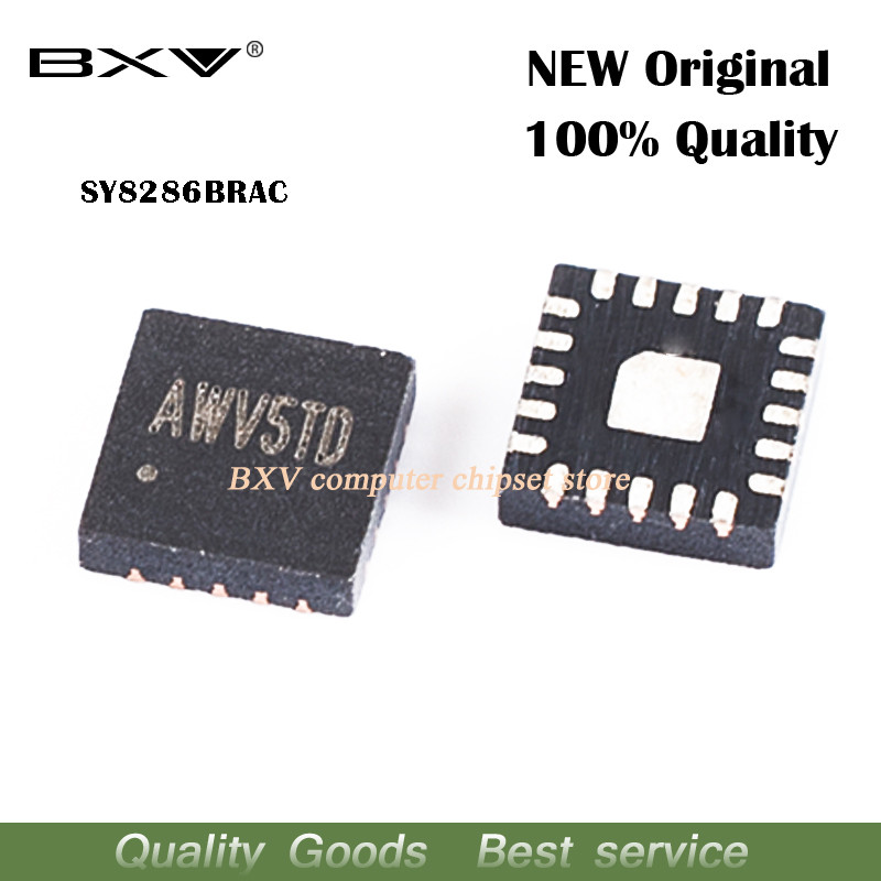 5pcs SY8286BRAC SY8286B AWV5QB AWV5BB AWV5JA AWV QFN new original laptop chip free shipping