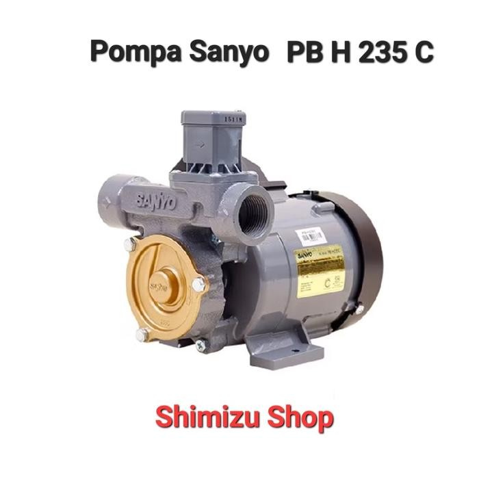 Pompa Booster Otomatis Sanlux PBH 235 C, 200 Watt, Meningkatkan Tekanan Air di Rumah Tangga