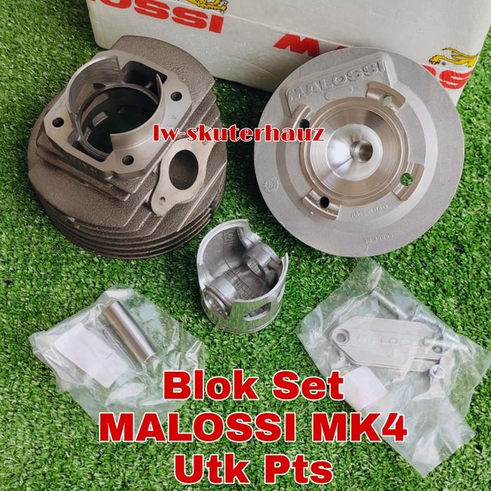 Blok Set MALOSSI MK4 136 cc made in Italy utk Smallframe Pts dkk