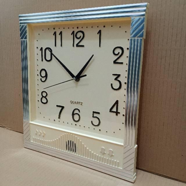 Jam Dinding Bunyi Melody Westminster Whittington mesin sweep kotak