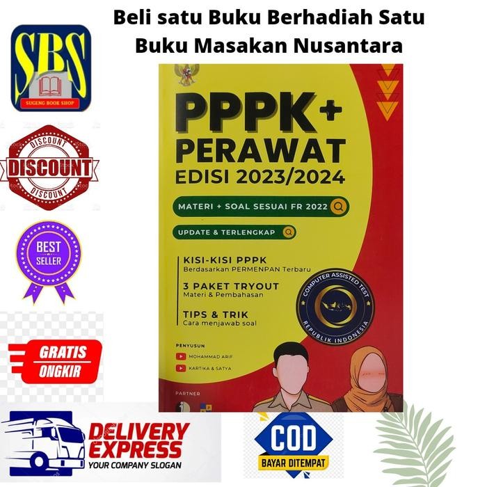BUKU PPPK+ PERAWAT 2022/2023 MATERI + SOAL SESUAI FR PPPK2021/2022 Kemampuan khusus Soft Cover