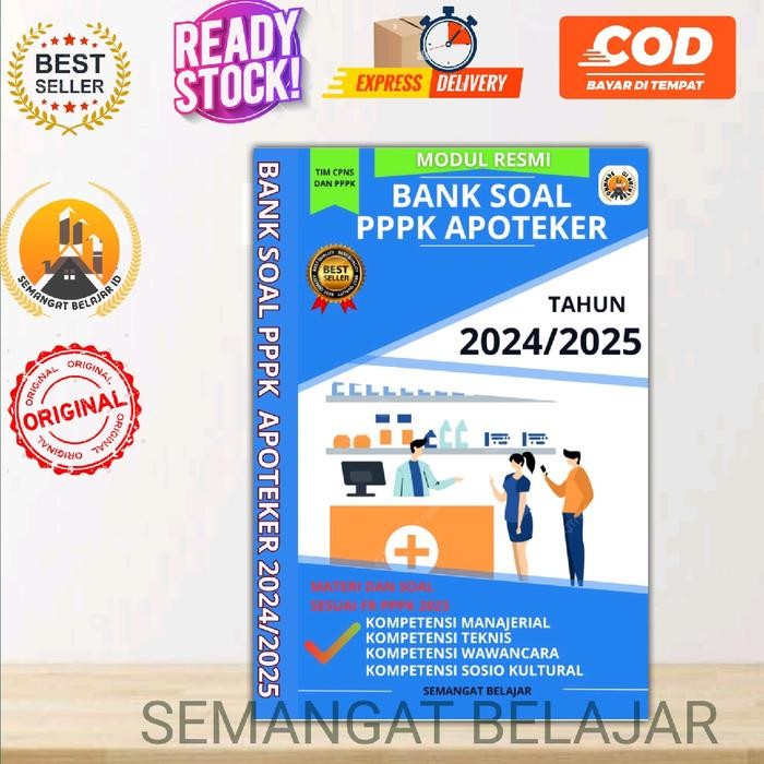 MELAYANI FAKTUR PAJAK BUKU PPPK APOTEKER DAN ASISTEN APOTEKER 2024/2025 - BANK SOAL PPPK APOTEKER