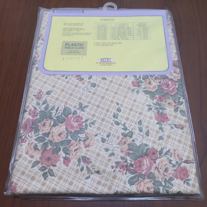 Taplak Meja Makan Oval 6 - 8 Kursi - Taplak Meja Makan Oval Anti Air