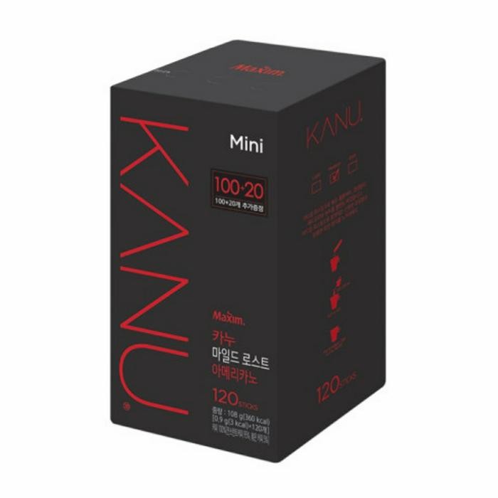 

Maxim Kanu Mini Mild Roast /Dark Roast Americano Coffee Korea