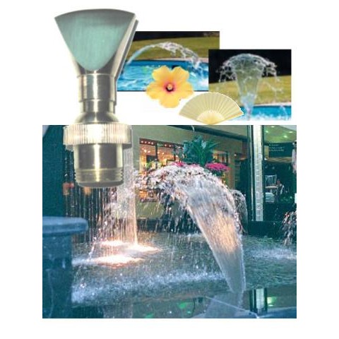 (Allthebest) Nozzle Air Mancur Bentuk Kipas uk. 3/4in