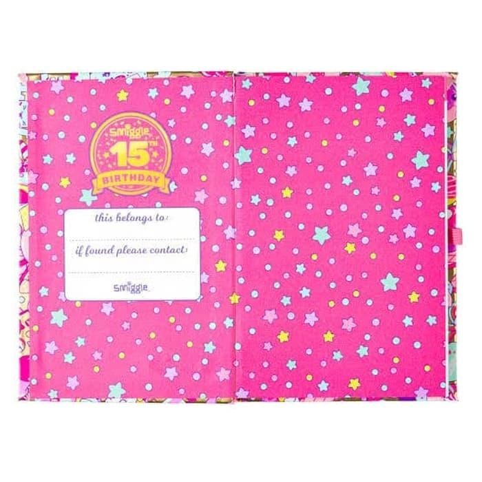 

Smiggle 15Th Birthday A5 Luxe Notebook - Buku Tulis Smiggle